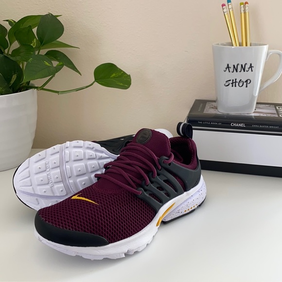 New burgundy Nike air presto custom running shoes - Picture 8 of 8